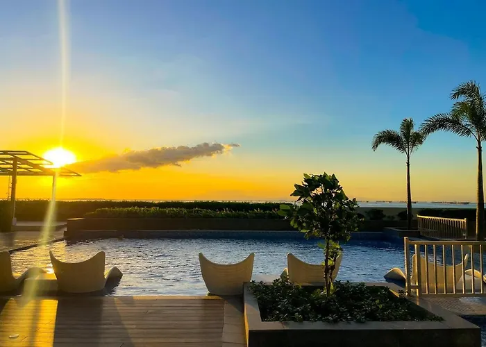 Exquisite 2br Corner With Sunset, Okada View Apartamento *