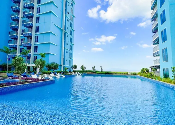 Exquisite 2br Corner With Sunset, Okada View Apartamento
